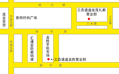 三态网络点地图
