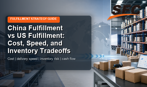 China Fulfillment vs US Fulfillment: Cost, Speed, and Inventory Tradeoffs
