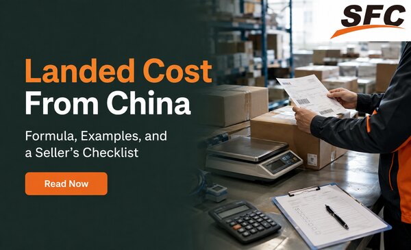 Landed Cost From China: Formula, Examples, and a Seller’s Checklist