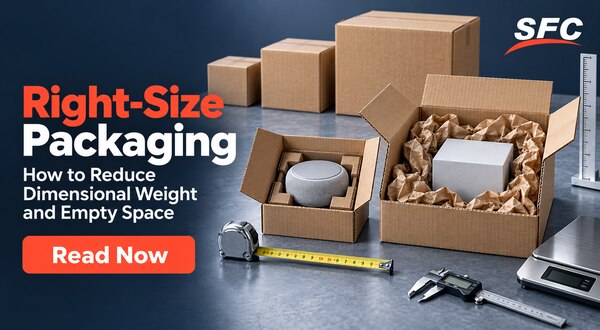Right-Size Packaging: How to Reduce Dimensional Weight and Empty Space