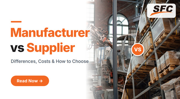 Manufacturer vs Supplier: Differences, Costs & How to Choose